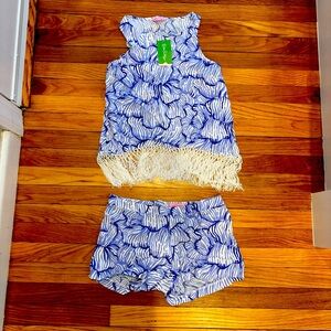 Lilly Pulitzer 2 Piece Sonya Set - Tank Top & Shorts